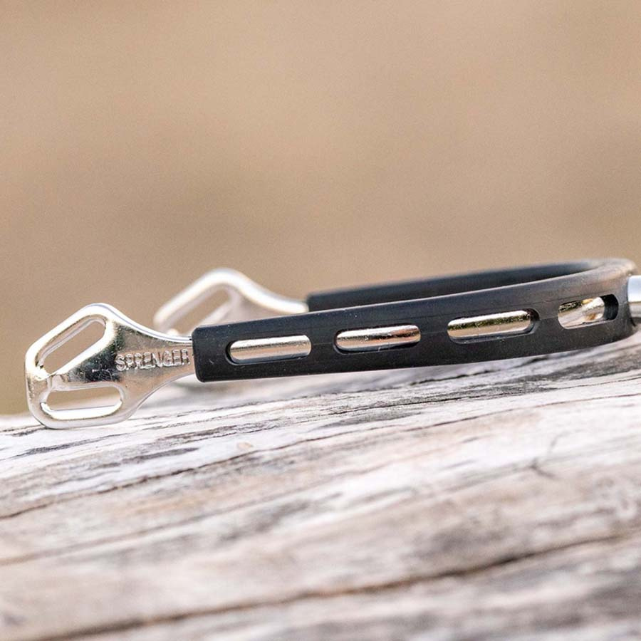 Ostrogi Ultra Fit Extra Grip 20mm Ball-Shaped Czarno/Srebrne