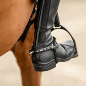 Ostrogi Ultra Fit Extra Grip 25mm Rounded Czarno/Srebrne Ostrogi Ultra Fit Extra Grip 25mm Rounded Czarno/Srebrne