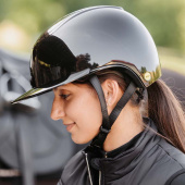 Kask MIPS Strixx Competition Wide Peak Glossy Czarny Kask MIPS Strixx Competition Wide Peak Glossy Czarny