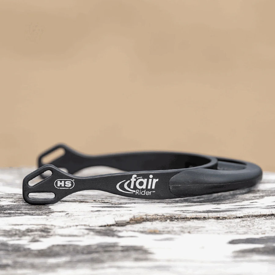 Ostrogi fairRider 25mm Thin Rounded Czarne