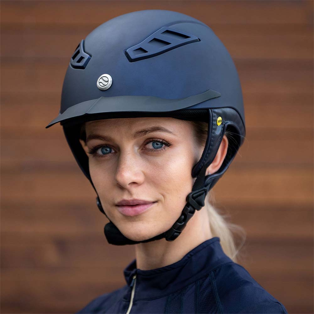 Kask EQ3 Lynx Smooth Top Granatowy