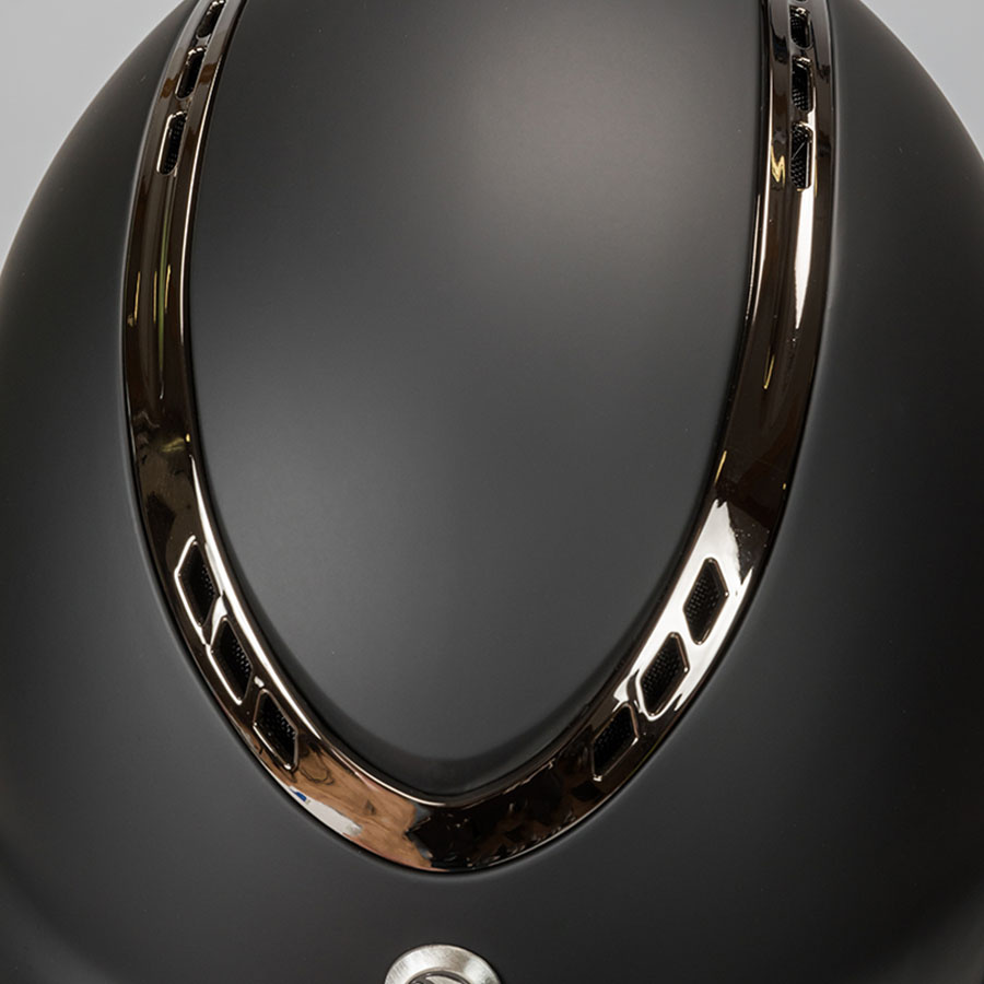 Kask EQ3 Pardus z pokrętłem Czarny