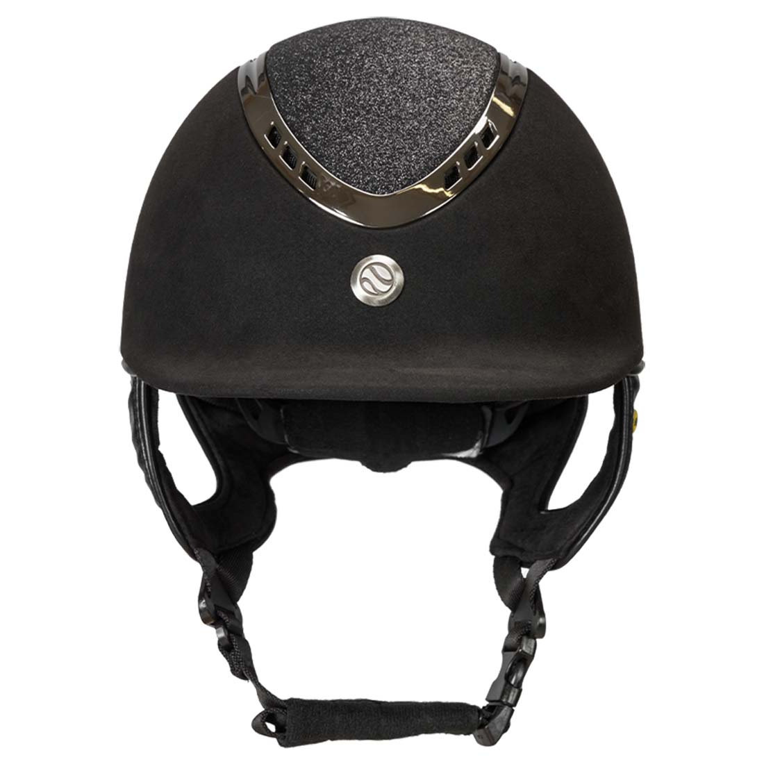 Kask EQ3 Pardus z pokrętłem Microfiber Glitter Czarny Piasek