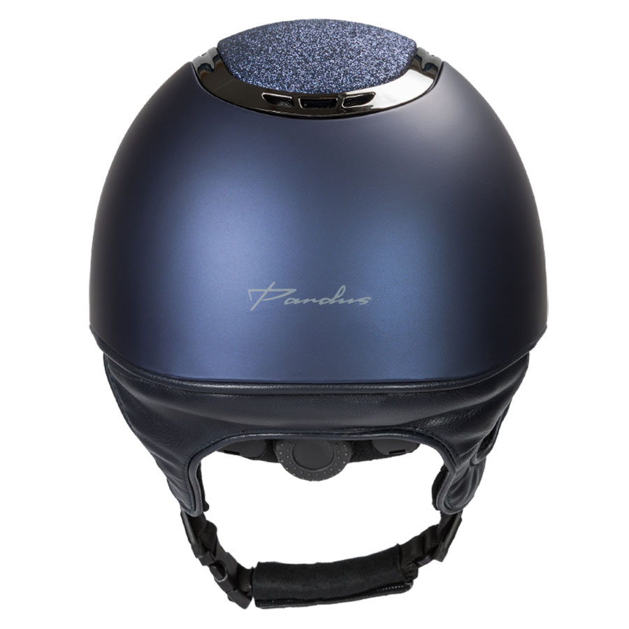 Kask EQ3 Pardus z pokrętłem Smooth Top Glitter Granatowy Piasek