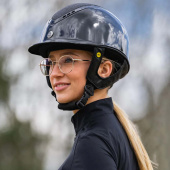 Kask EQ3 Pardus z pokrętłem Glossy Glitter Czarny Piasek Kask EQ3 Pardus z pokrętłem Glossy Glitter Czarny Piasek