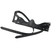 Łykawka skórzana Soft Padded Czarna Łykawka skórzana Soft Padded Czarna