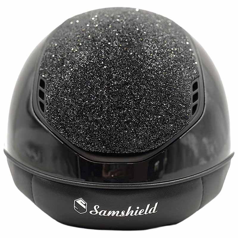Kask Miss Shield 2.0 Glossy Ultra Fine Rocks Matt Trim Czarny
