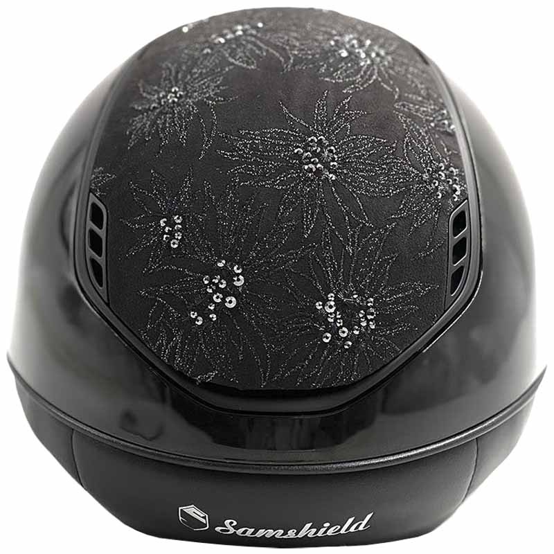 Kask Miss Shield 2.0 Glossy Spring Flower Matt Trim Czarny