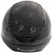 Kask Miss Shield 2.0 Glossy Spring Flower Matt Trim Czarny Kask Miss Shield 2.0 Glossy Spring Flower Matt Trim Czarny
