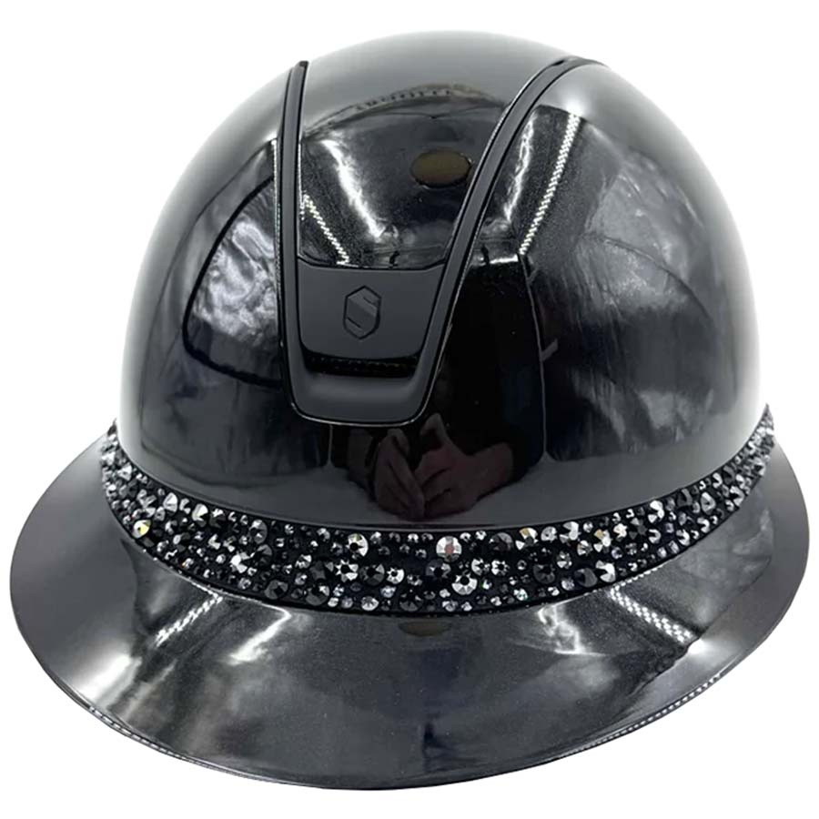 Kask Miss Shield 2.0 Glossy Glacier Matt Trim Czarny