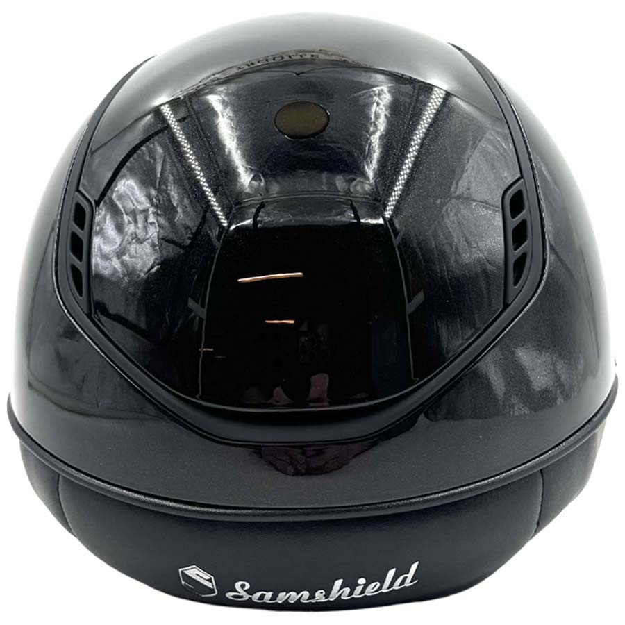 Kask Miss Shield 2.0 Glossy Glacier Matt Trim Czarny