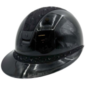 Kask Miss Shield 2.0 Glossy Cherry Blossom Matt Trim Czarny Kask Miss Shield 2.0 Glossy Cherry Blossom Matt Trim Czarny