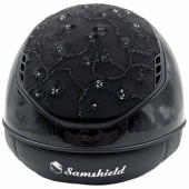 Kask Miss Shield 2.0 Glossy Cherry Blossom Matt Trim Czarny Kask Miss Shield 2.0 Glossy Cherry Blossom Matt Trim Czarny