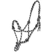 Kantar sznurkowy Knotted Czarno/Biały Kantar sznurkowy Knotted Czarno/Biały