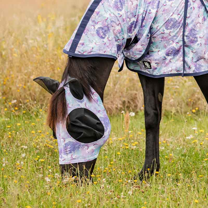 Maska przeciw owadom Lycra Unicorn HG Fioletowa