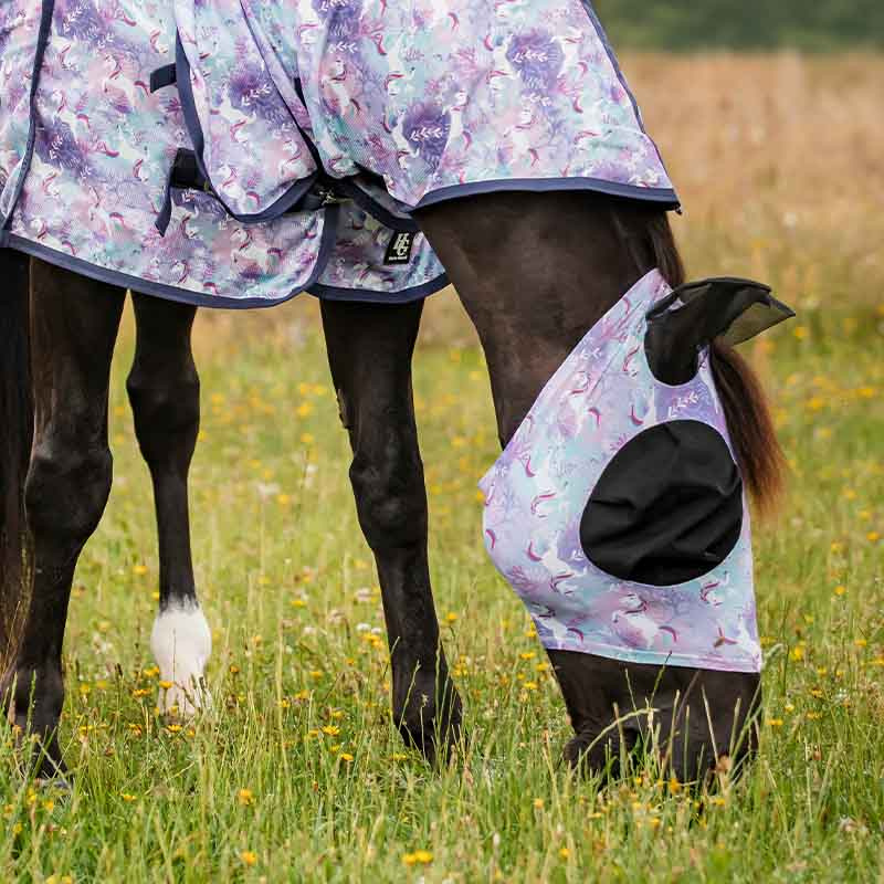 Maska przeciw owadom Lycra Unicorn HG Fioletowa