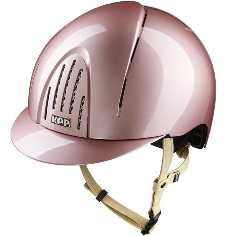 Kask Smart Nova Metal Polish Cream Strap Różowy