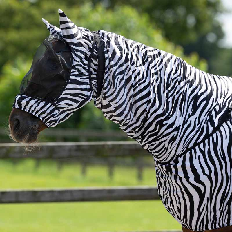 Maska egzemowaUV-Resistant Zebra Czarno/Biała