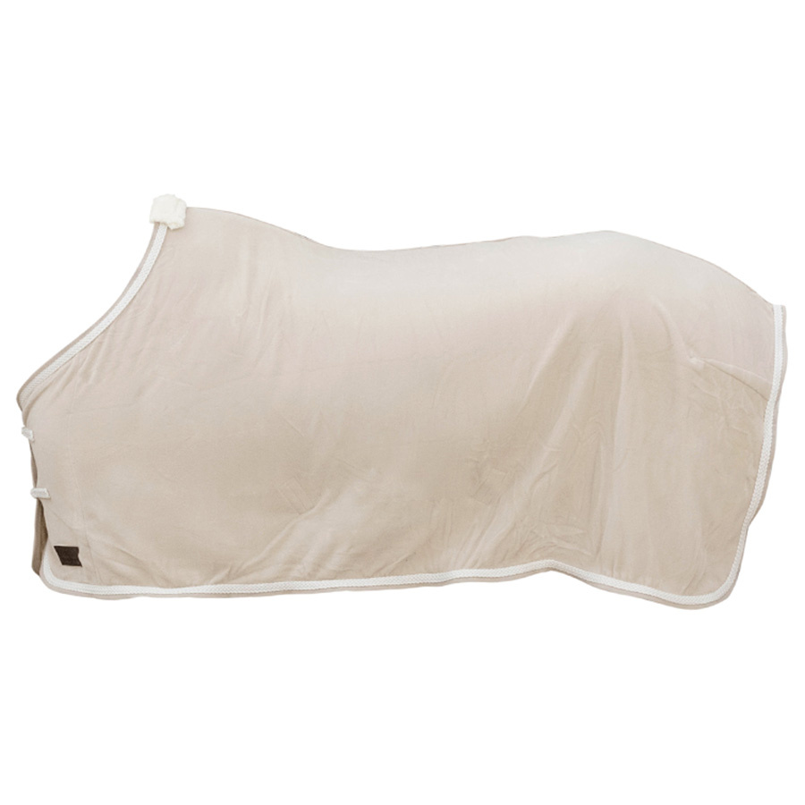 Derka polarowa Plaited Rope Beżowa