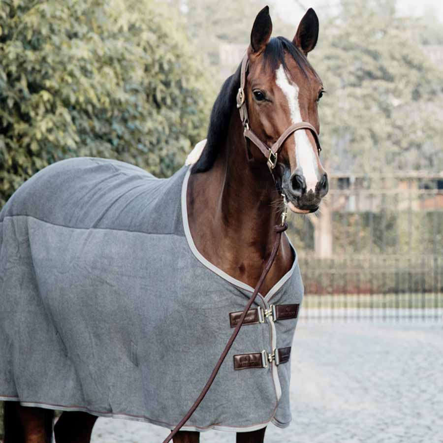 Derka polarowa Heavy Szara