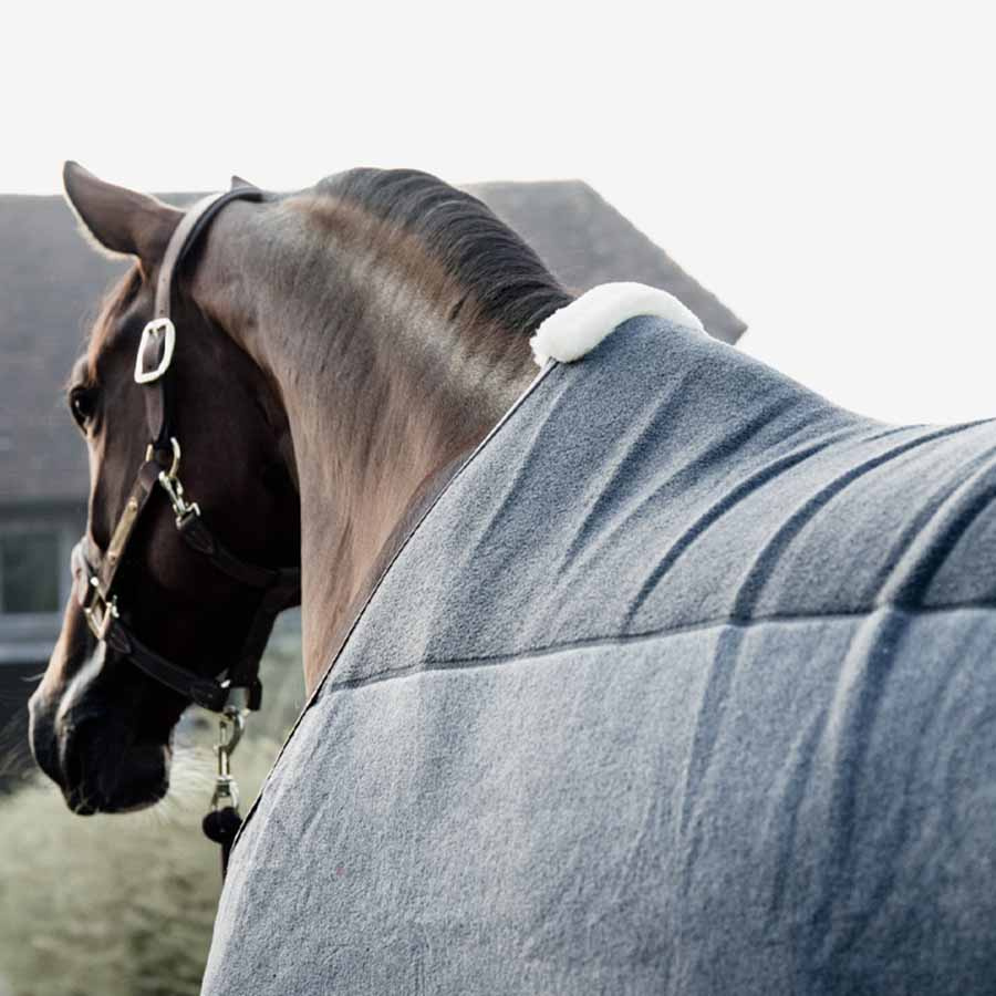 Derka polarowa Heavy Szara