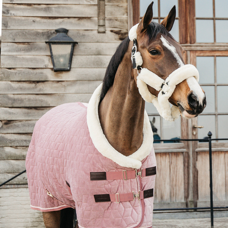Derka konkursowa Velvet Stary Róż