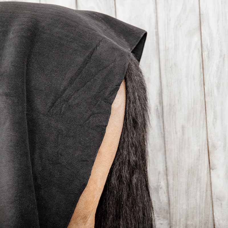 Derka polarowa Heavy Square Square Czarna