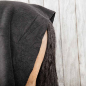 Derka polarowa Heavy Square Square Czarna Derka polarowa Heavy Square Square Czarna