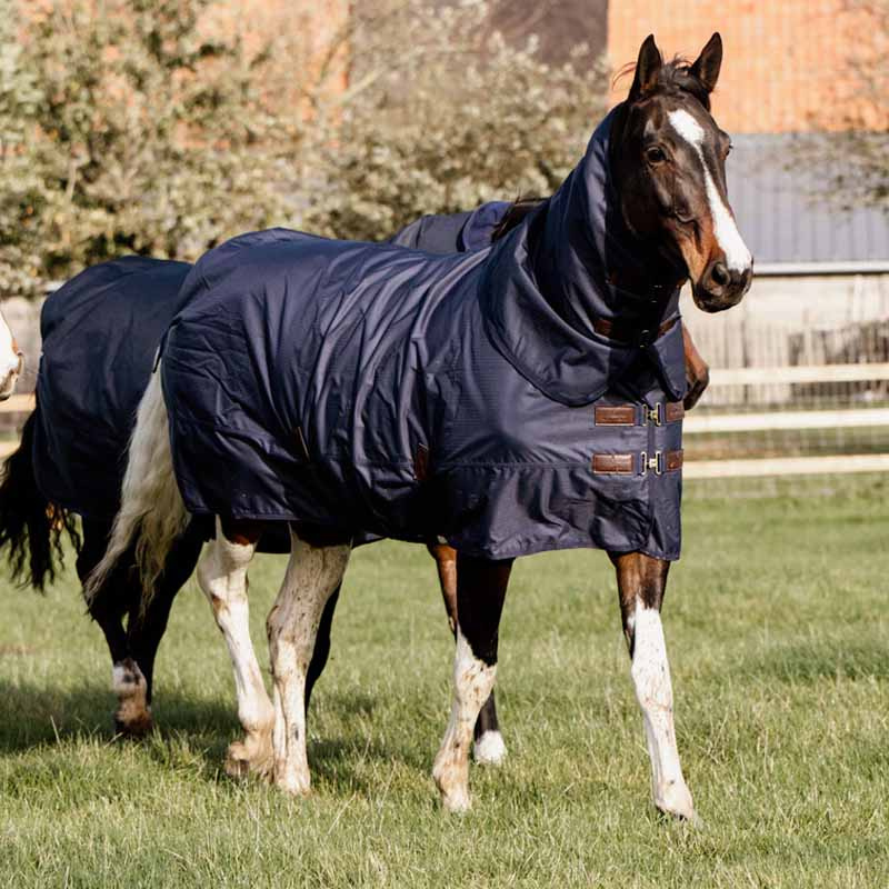 Derka padokowa z kapturem All Weather Quick Dry Fleece 0g Granatowa