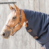 Derka padokowa z kapturem All Weather Quick Dry Fleece 150g Granatowa Derka padokowa z kapturem All Weather Quick Dry Fleece 150g Granatowa