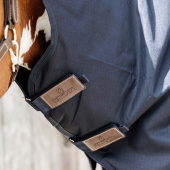 Derka padokowa z kapturem All Weather Quick Dry Fleece 150g Granatowa Derka padokowa z kapturem All Weather Quick Dry Fleece 150g Granatowa