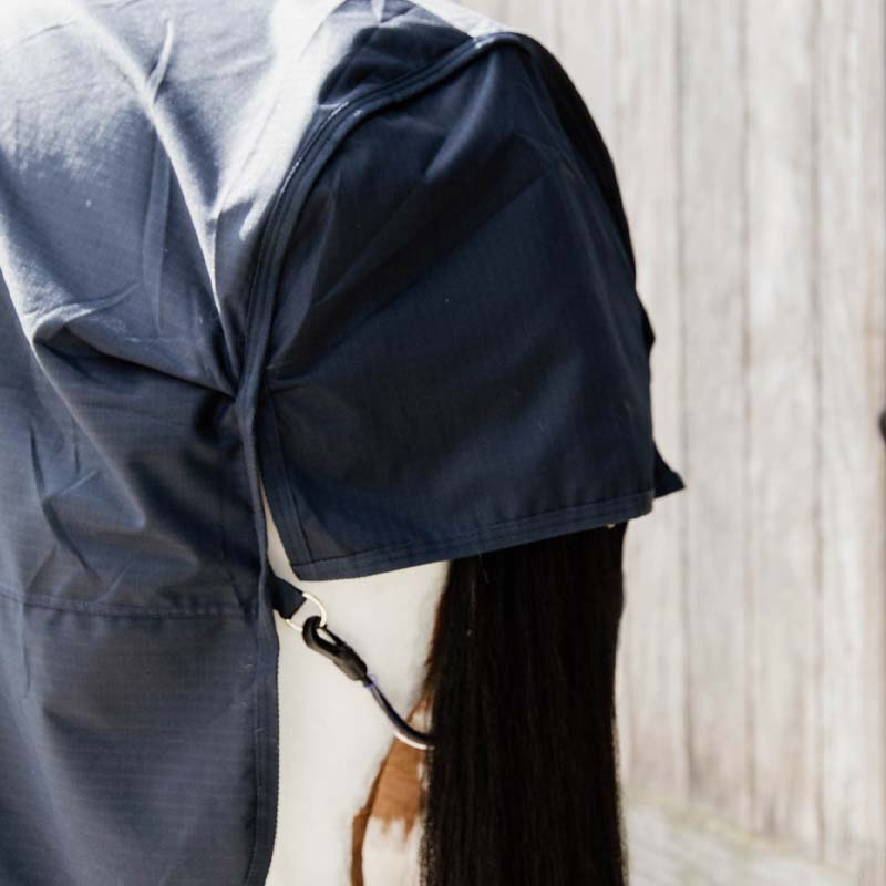 Derka padokowa z kapturem All Weather Quick Dry Fleece 150g Granatowa