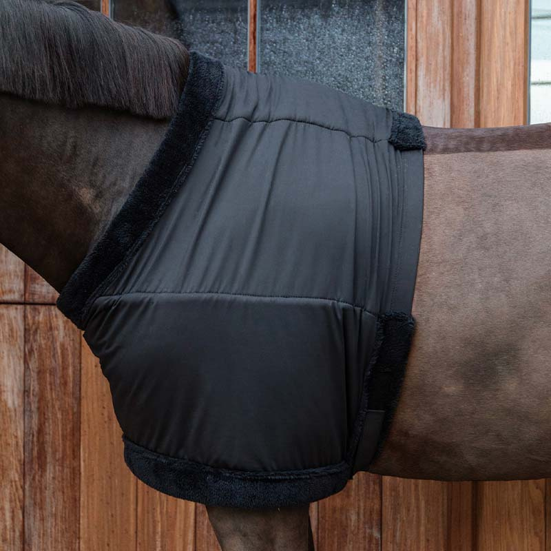 Ochraniacz na łopatki Fauxfur Czarny