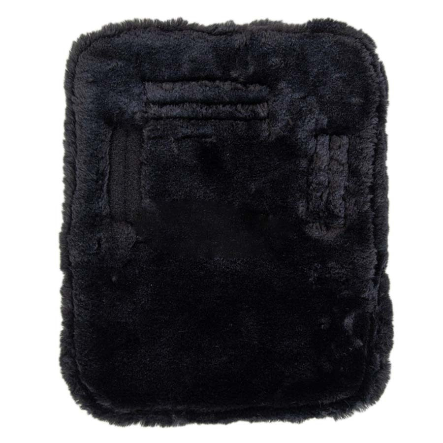 Poszerzacz do derki Vegan Sheepskin 1 Buckle Czarny