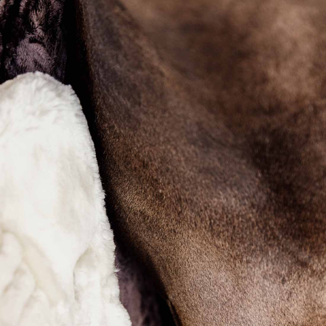 Poszerzacz do derki Vegan Sheepskin 1 Buckle Natural