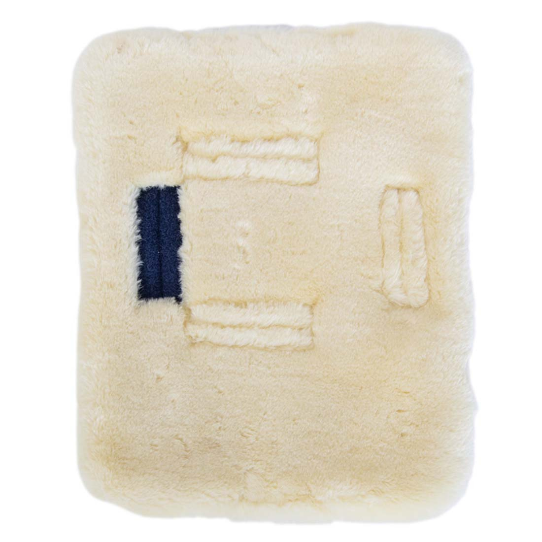 Poszerzacz do derki Vegan Sheepskin 2 Buckles Natural