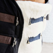 Poszerzacz do derki Vegan Sheepskin 2 Buckles Natural Poszerzacz do derki Vegan Sheepskin 2 Buckles Natural