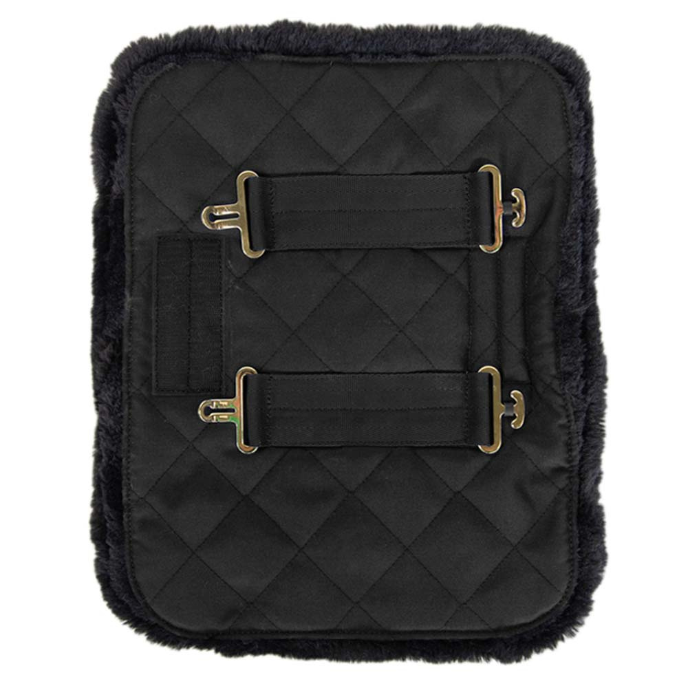 Poszerzacz do derki Quilted Vegan Sheepskin Czarny