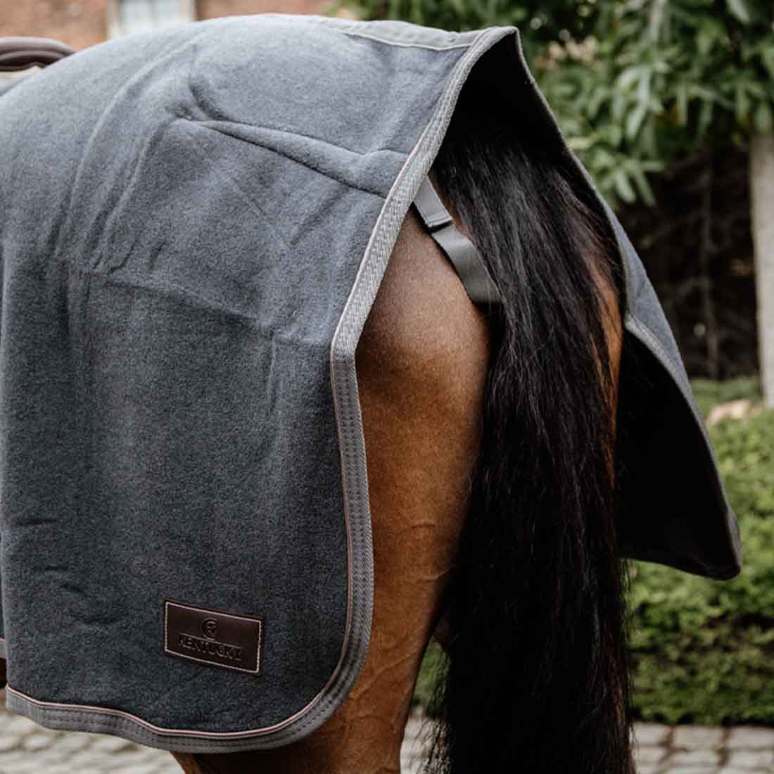 Derka lędźwiowa Heavy Fleece Szara