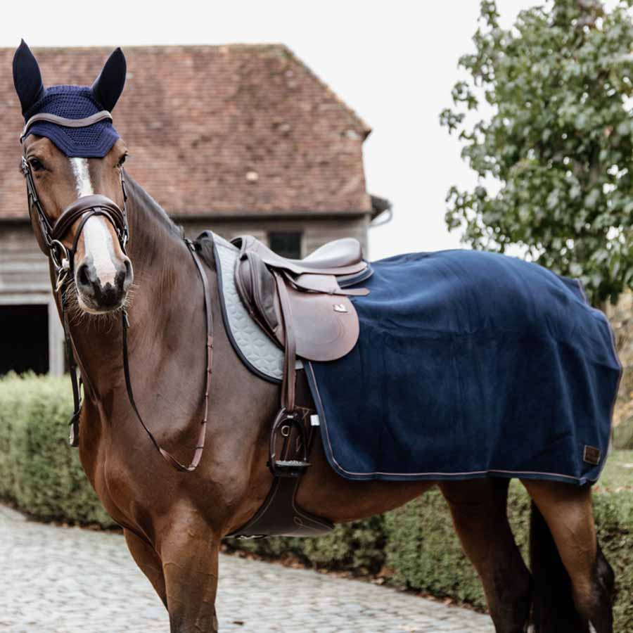 Derka lędźwiowe Heavy Fleece Granatowa