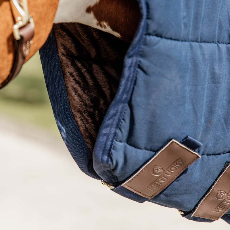 Derka podkładowa z kapturem Skin Friendly 150g Granatowa