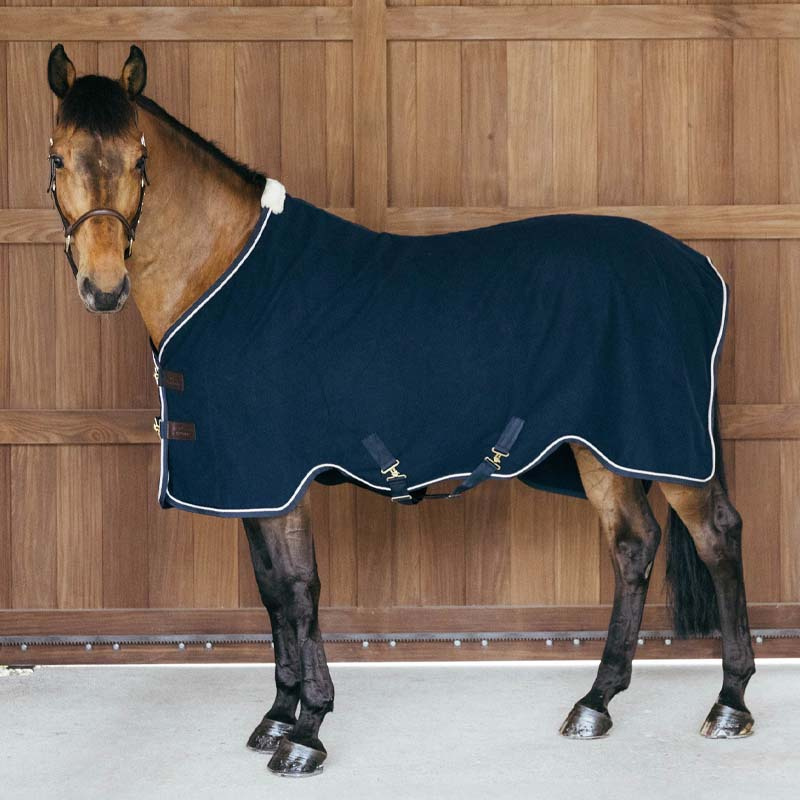 Derka polarowa Vegan Wool Granatowa