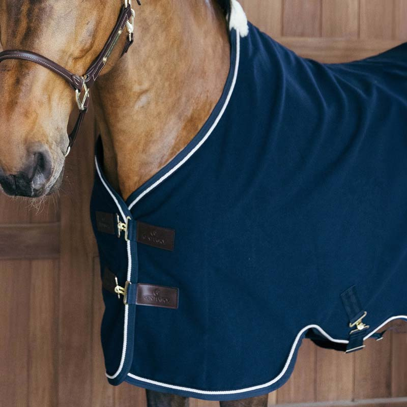 Derka polarowa Vegan Wool Granatowa