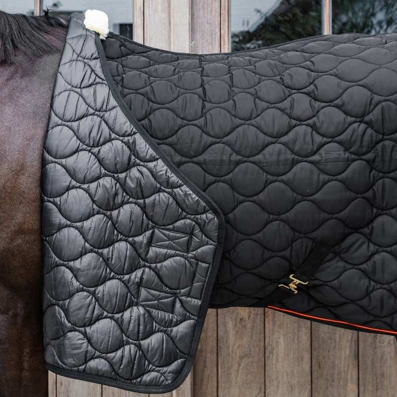 Derka stajenna Wave 600D 160g Czarna