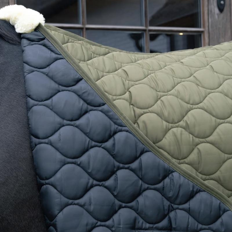Derka stajenna Wave 600D 160g Zielona