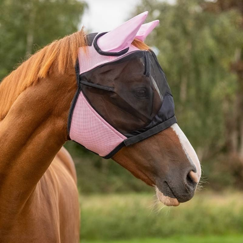 Maska przeciw owadom Detachable Nose Różowa