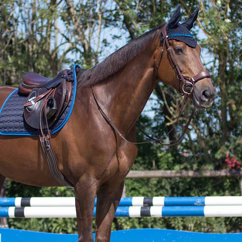 Nauszniki Florence Granatowe