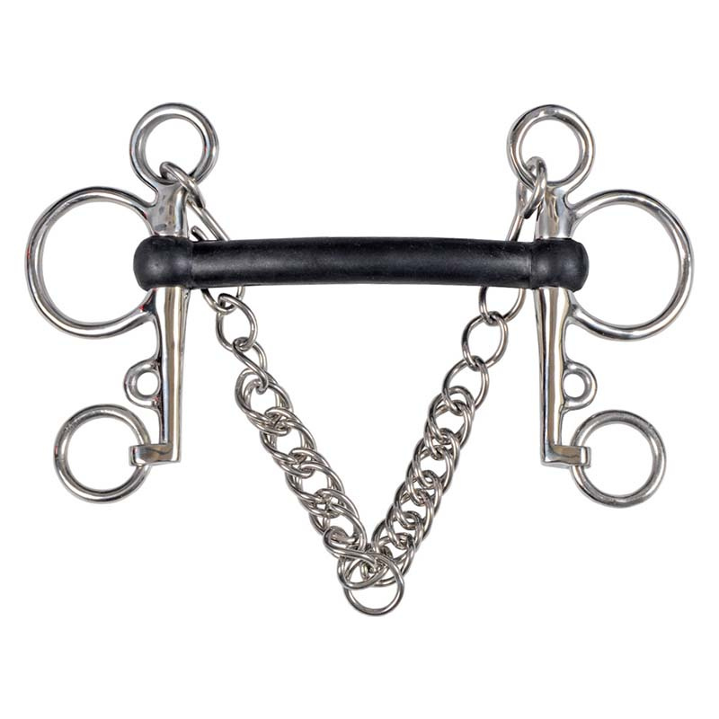 Wędzidło Baby Pelham Gumowe RS HG