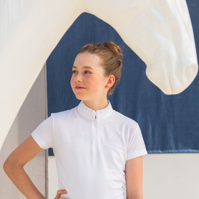 Top konkursowy Dzieci/Junior Icon Girl Biały