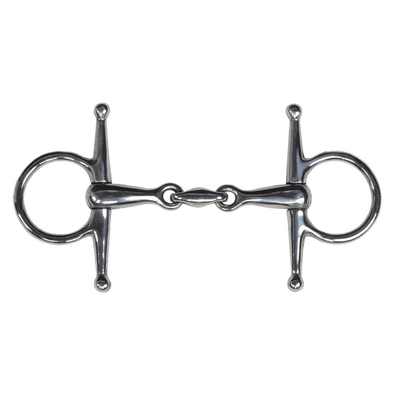 Wędzidło podwójnie łamane z wąsami HG